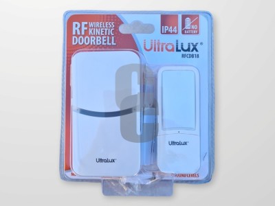 Нови предложения Звънец Безжичен Кинетичен IP 44 ULTRALUX